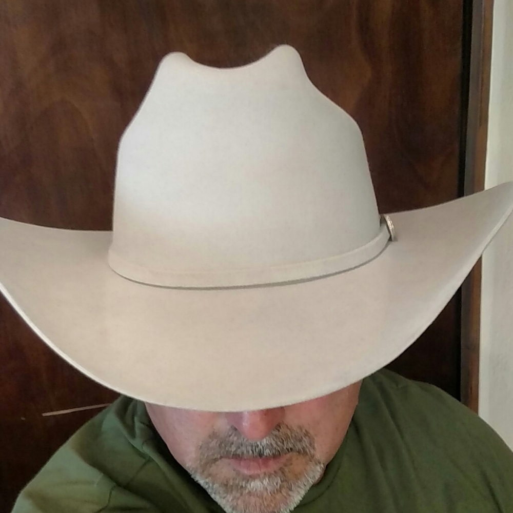 Stetson Silverbelly 4X Felt Cowboy Hat 7 5/8 Vtg